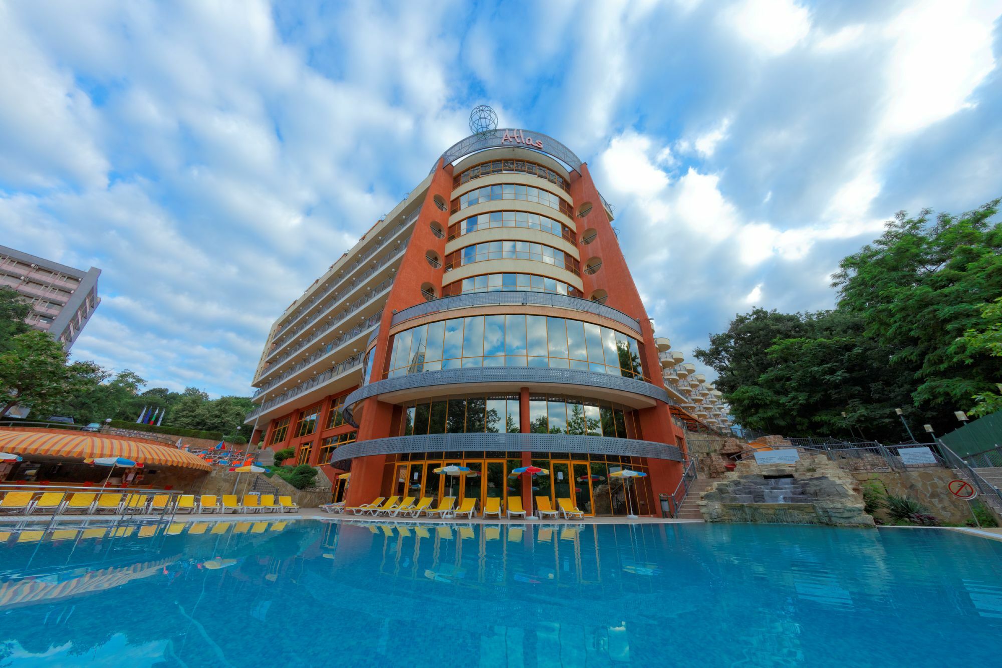 Atlas Hotel Golden Sands Exterior photo